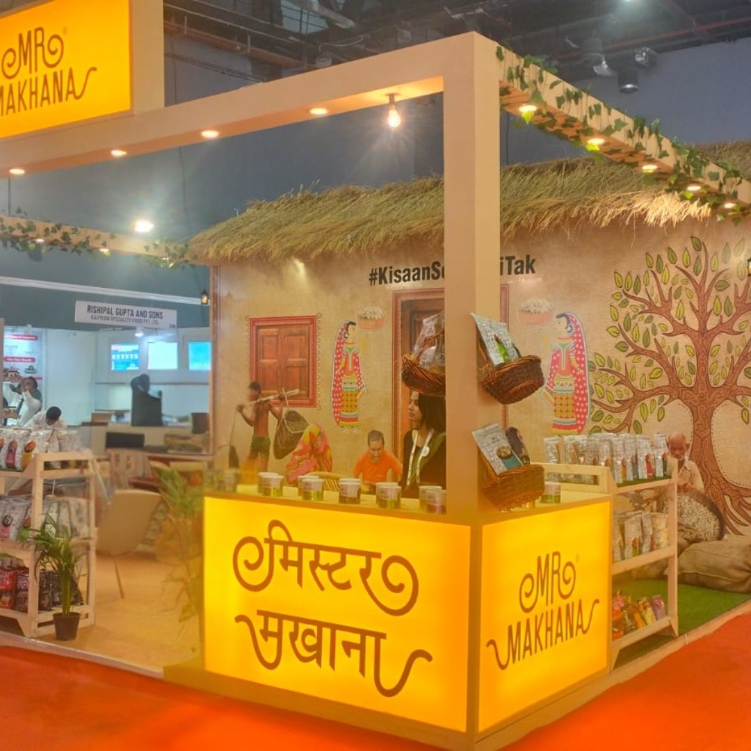 Mister Makhana Stall Interior Design